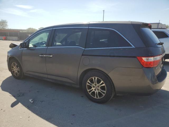 HONDA ODYSSEY EX 2011 gray  gas 5FNRL5H68BB049469 photo #3