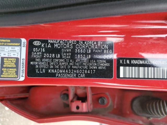 2017 KIA RIO LX - KNADM4A32H6026417