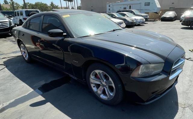 DODGE CHARGER R/ 2012 black sedan 4d gas 2C3CDXCT0CH264095 photo #1