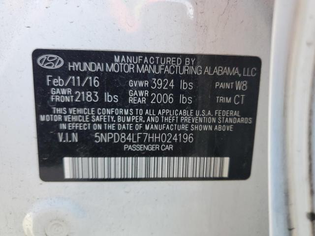 2017 HYUNDAI ELANTRA SE - 5NPD84LF7HH024196