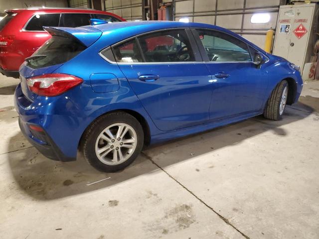Vin: 3g1be6sm1hs574603, lot: 46896475, chevrolet cruze lt 20173