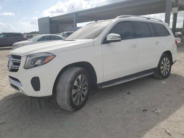 MERCEDES-BENZ GLS 450 4M 2019 white  gas 4JGDF6EE9KB220165 photo #1