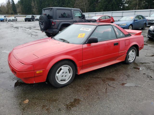 TOYOTA MR2 1986 red  gas JT2AW15C3G0056187 photo #1