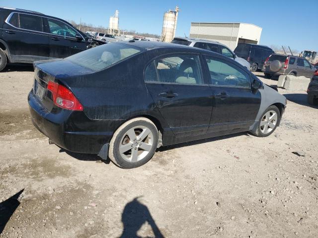 HONDA CIVIC EX 2007 black  gas 1HGFA16887L092141 photo #4