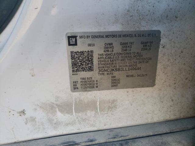 2020 CHEVROLET TRAX LS - 3GNCJKSB3LL140644