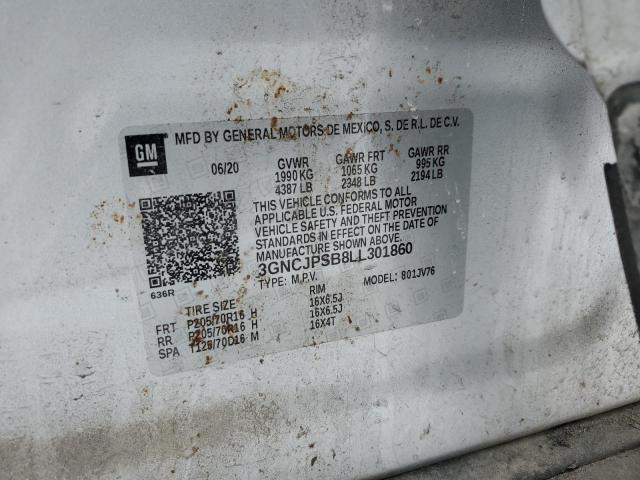 2020 CHEVROLET TRAX 1LT - 3GNCJPSB8LL301860