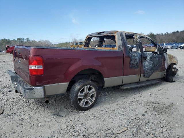 FORD F150 2005 burgundy  gas 1FTPX12525NA10208 photo #4