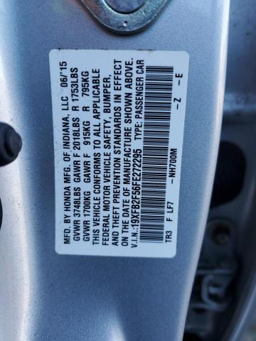 2015 HONDA CIVIC LX - 19XFB2F56FE272295