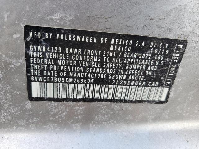 2019 VOLKSWAGEN JETTA S - 3VWC57BU5KM266604