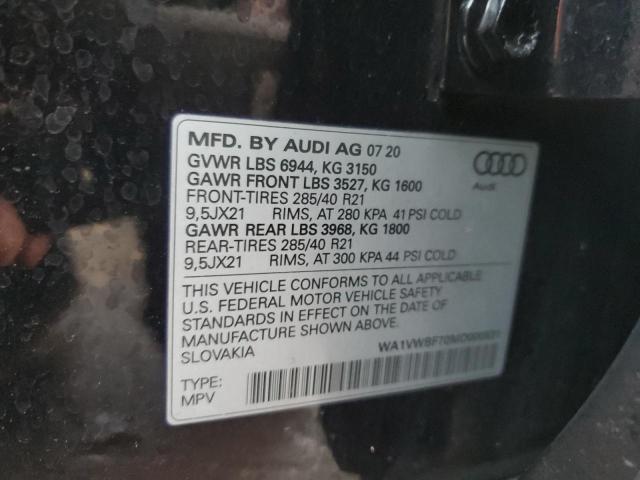 2021 AUDI SQ7 PRESTI WA1VWBF70MD000531
