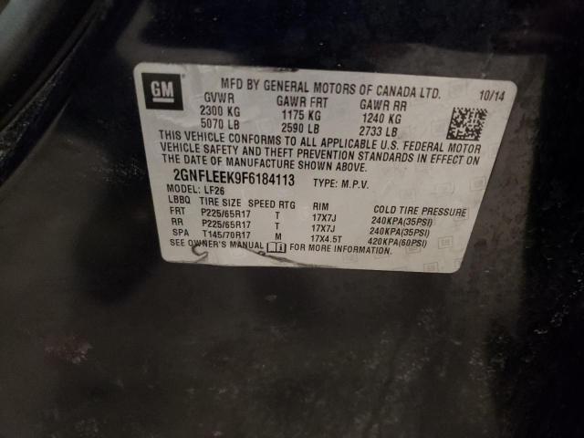 2015 CHEVROLET EQUINOX LS - 2GNFLEEK9F6184113