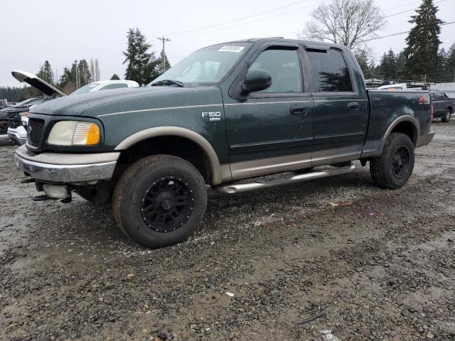 FORD F150 SUPER 2003 green  gas 1FTRW08L93KD70697 photo #1