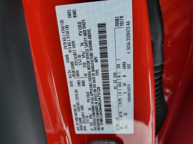2024 FORD ESCAPE ACT - 1FMCU0GN4RUA73120