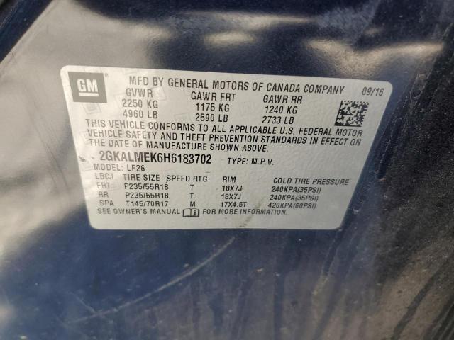 2017 GMC TERRAIN 2GKALMEK6H6183702