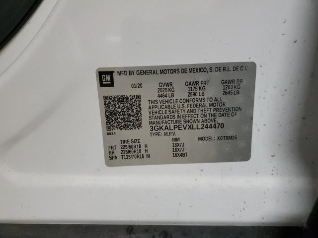 2020 GMC TERRAIN SL - 3GKALPEVXLL244470