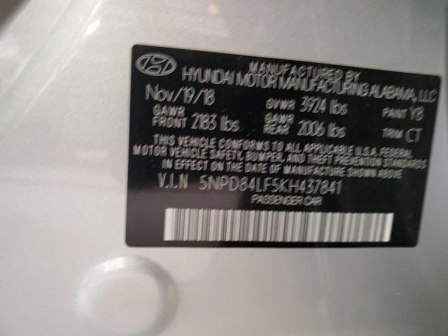 2019 HYUNDAI ELANTRA SE - 5NPD84LF5KH437841