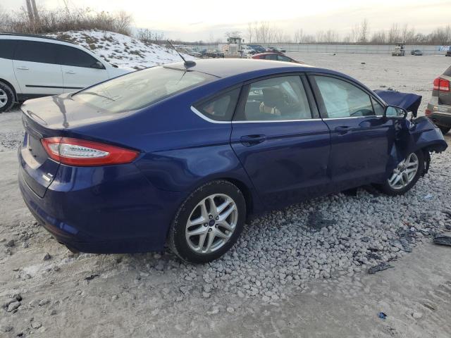 FORD FUSION SE 2014 blue sedan 4d gas 1FA6P0HD2E5370413 photo #4