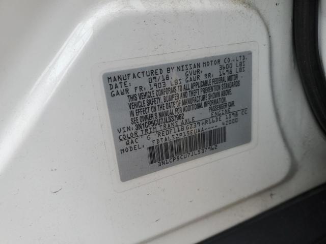 2018 NISSAN KICKS S - 3N1CP5CU7JL537962