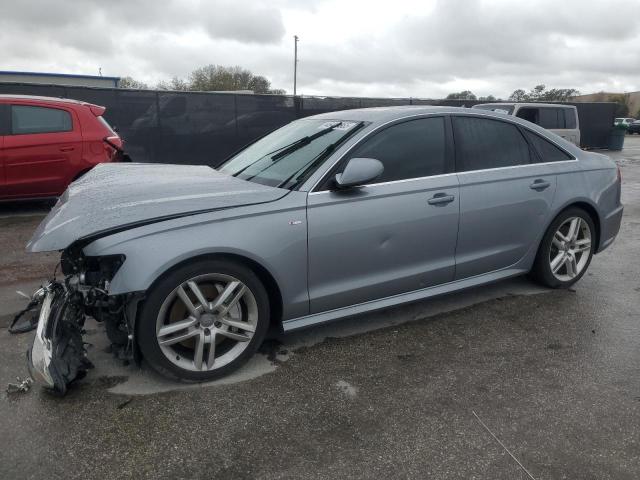 AUDI A6 PREMIUM 2016 silver  gas WAUFFAFC3GN009186 photo #1