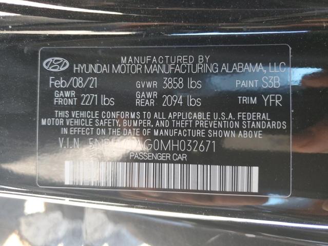 2021 HYUNDAI ELANTRA SE - 5NPLM4AG0MH032671