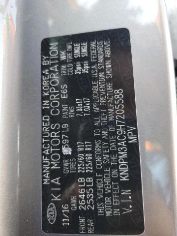 2017 KIA SPORTAGE L KNDPM3AC9H7205588