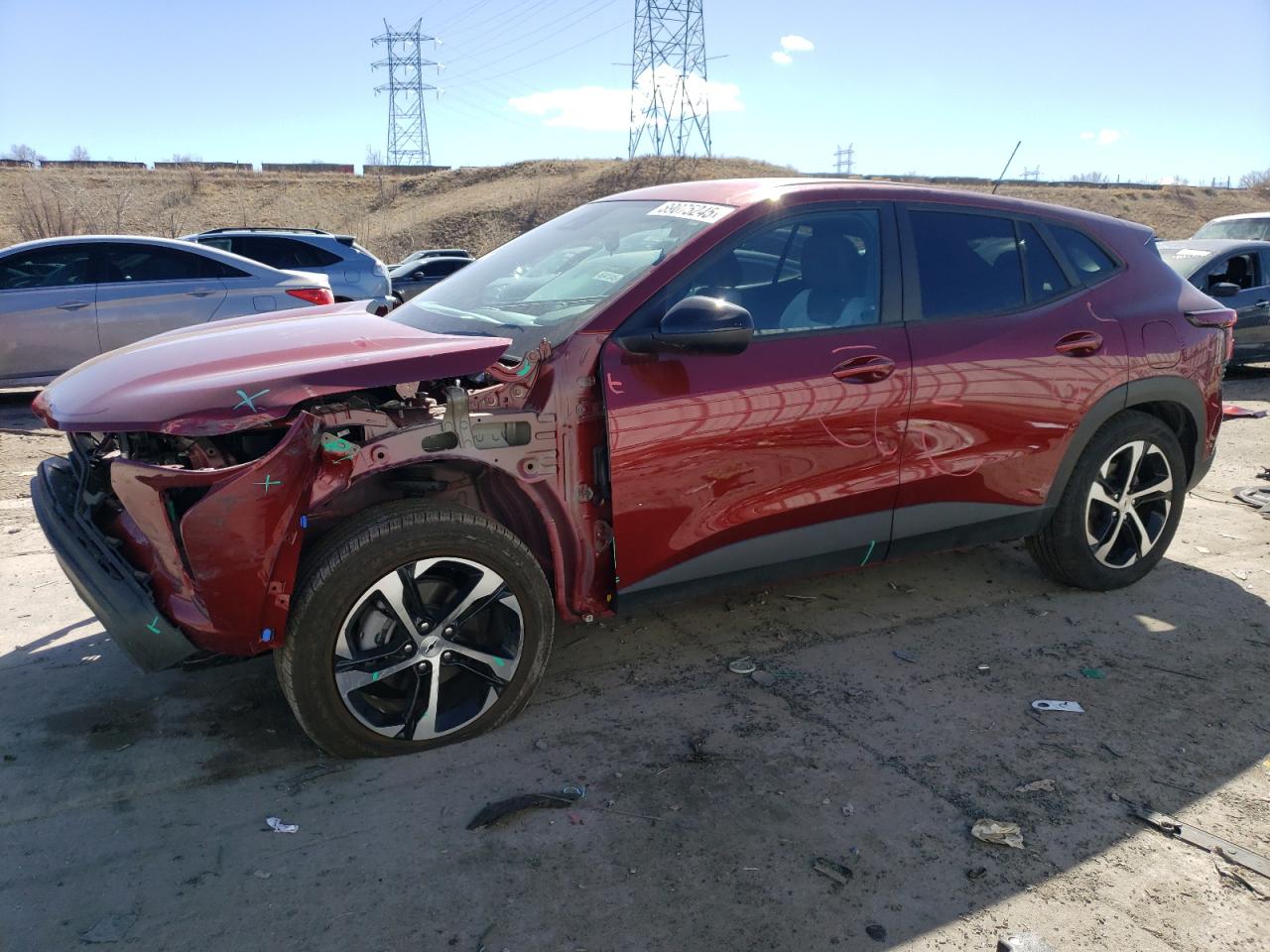 KL77LGE28RC007540 CHEVROLET TRAX 1RS 2024
