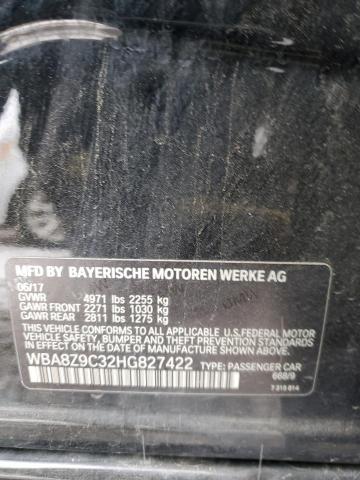 2017 BMW 330 XIGT WBA8Z9C32HG827422