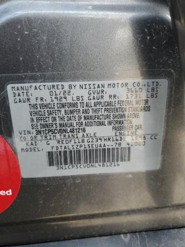 2022 NISSAN KICKS SV - 3N1CP5CV0NL481216