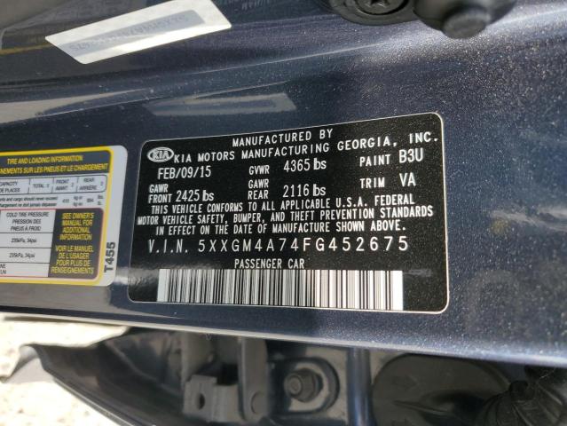 2015 KIA OPTIMA LX - 5XXGM4A74FG452675