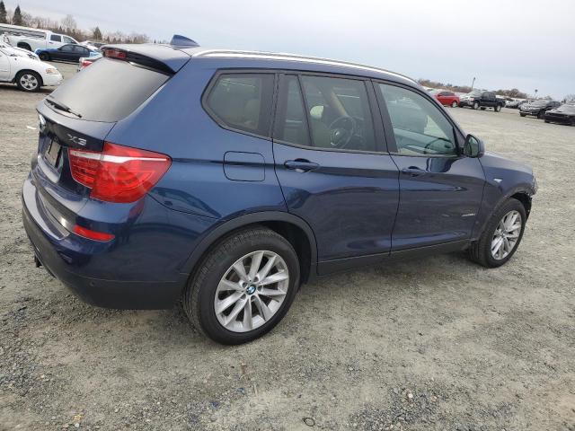 BMW X3 XDRIVE2 2016 blue  diesel 5UXWY3C55G0N88837 photo #4