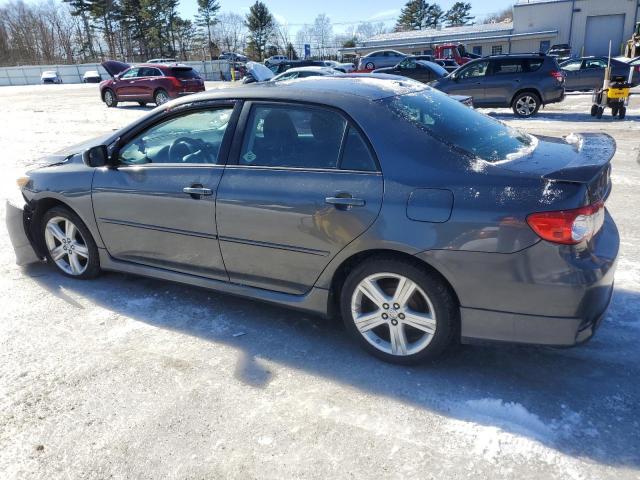 TOYOTA COROLLA BA 2013 gray  gas 2T1BU4EE0DC966000 photo #3