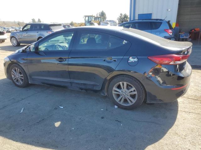 HYUNDAI ELANTRA SE 2018 black  gas 5NPD84LF2JH223551 photo #3