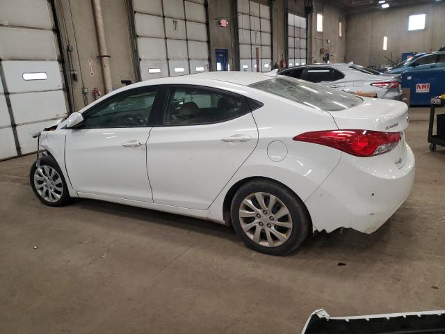 HYUNDAI ELANTRA GL 2012 white  gas 5NPDH4AE2CH067184 photo #3