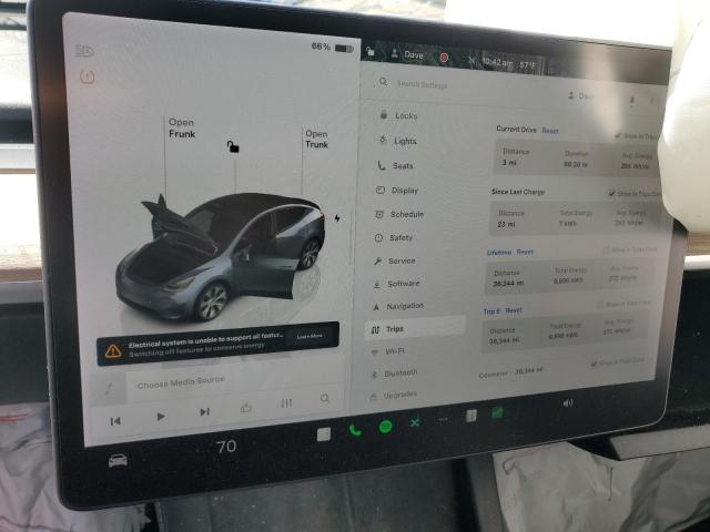 2022 TESLA MODEL Y - 7SAYGDEE9NF376119