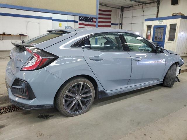 HONDA CIVIC SPOR 2020 blue  gas SHHFK7H99LU418934 photo #4