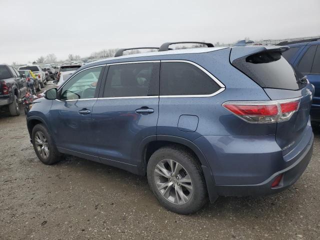 Vin: 5tdjkrfhxfs172218, lot: 43896645, toyota highlander xle 20152