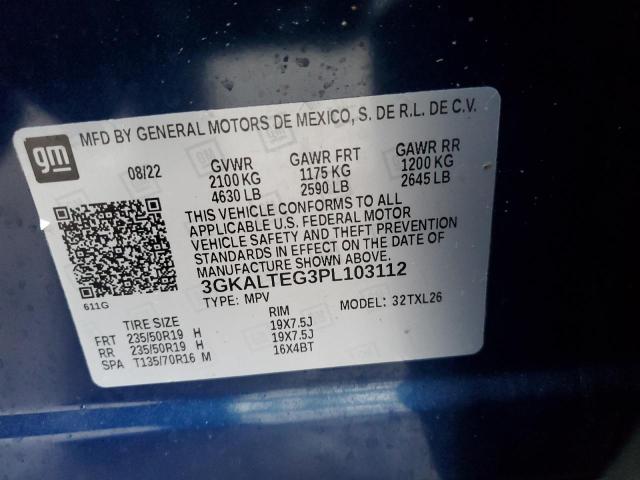2023 GMC TERRAIN SL - 3GKALTEG3PL103112