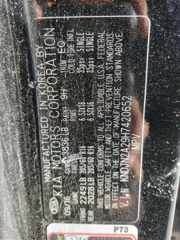 2017 KIA SOUL - KNDJN2A29H7420652
