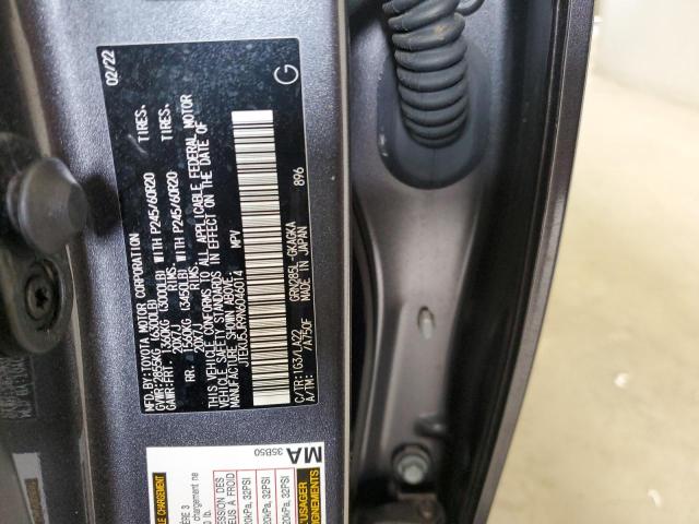 2022 TOYOTA 4RUNNER LI JTEKU5JR9N6046014