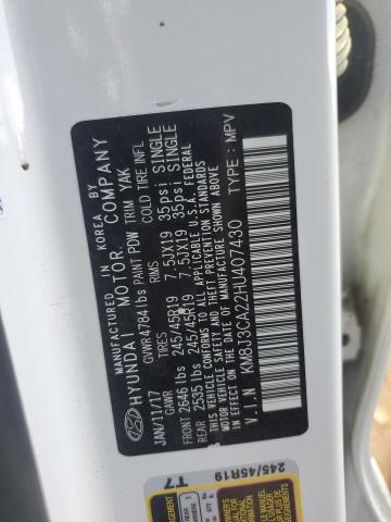 2017 HYUNDAI TUCSON LIM - KM8J3CA22HU407430