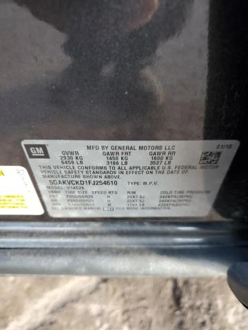 2015 BUICK ENCLAVE - 5GAKVCKD1FJ254610
