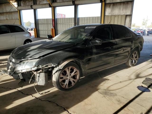 FORD FUSION SE 2012 black  gas 3FAHP0HA0CR123349 photo #1