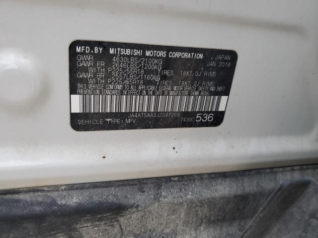 2018 MITSUBISHI ECLIPSE CR - JA4AT5AA3JZ047269