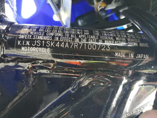 2024 SUZUKI DR-Z400 SM JS1SK44A7R7100723