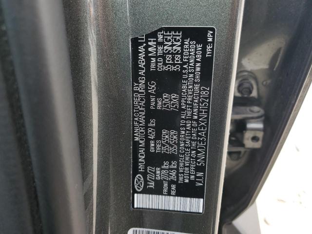 2022 HYUNDAI TUCSON LIM - 5NMJE3AEXNH152182