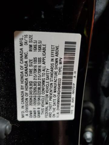 2016 HONDA CR-V LX - 2HKRM4H34GH648553