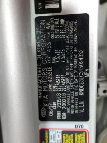 2017 KIA NIRO EX TO KNDCE3LC3H5094332