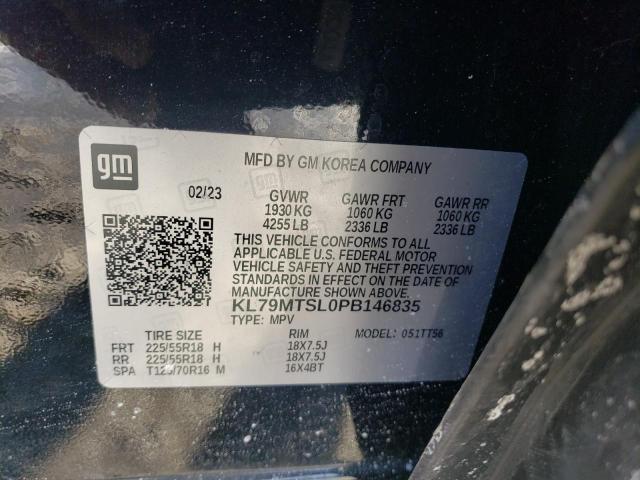 2023 CHEVROLET TRAILBLAZE - KL79MTSL0PB146835