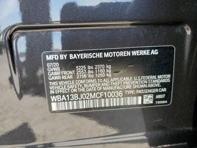 2021 BMW 530 XI - WBA13BJ02MCF10036