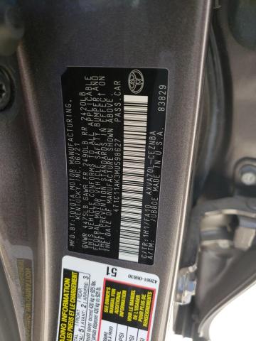 2021 TOYOTA CAMRY LE - 4T1C11AK3MU598627